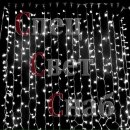 Светодиодный занавес 2 х 9 белый. Мерцание IP 65